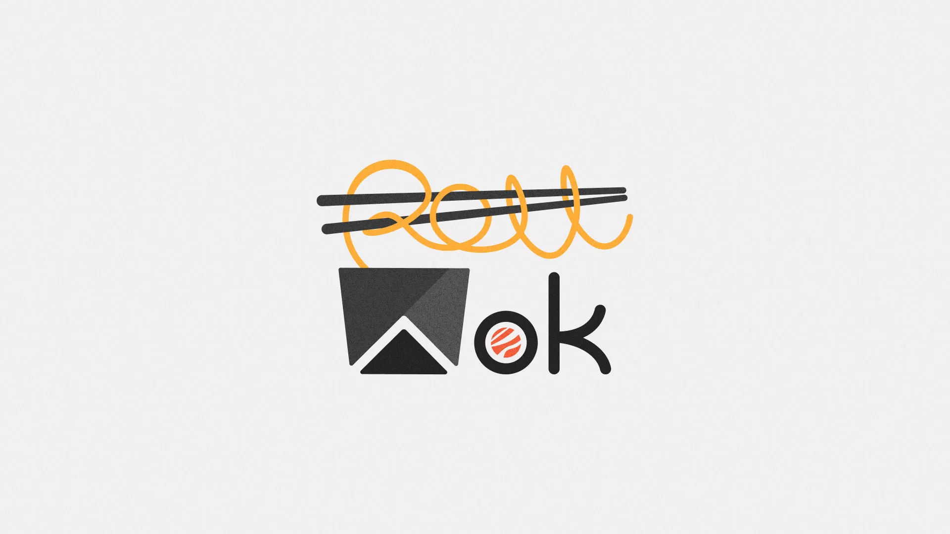 Разработка логотипа в Сенгилее для суши-бара «Roll Wok Club» Разработка логотипа в Сенгилее для суши-бара «Roll Wok Club»