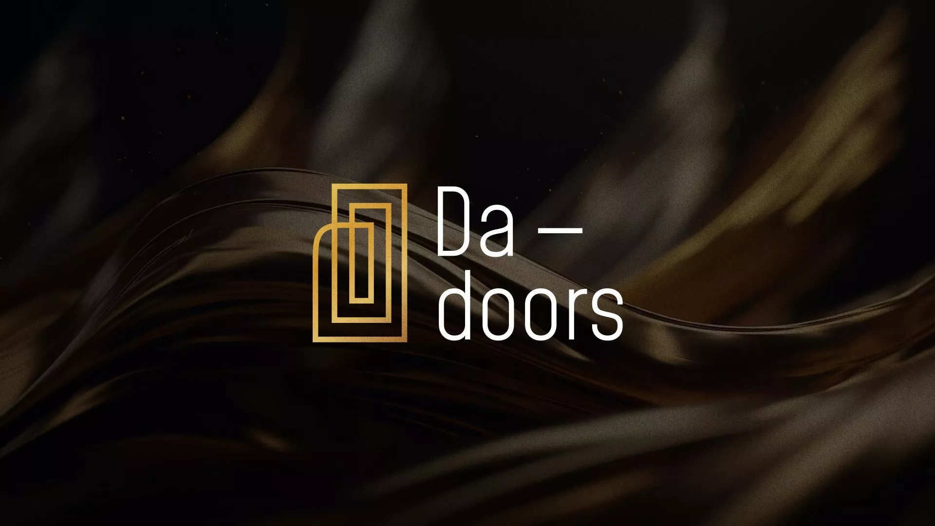 Разработка логотипа для компании «DA-DOORS» в Сенгилее